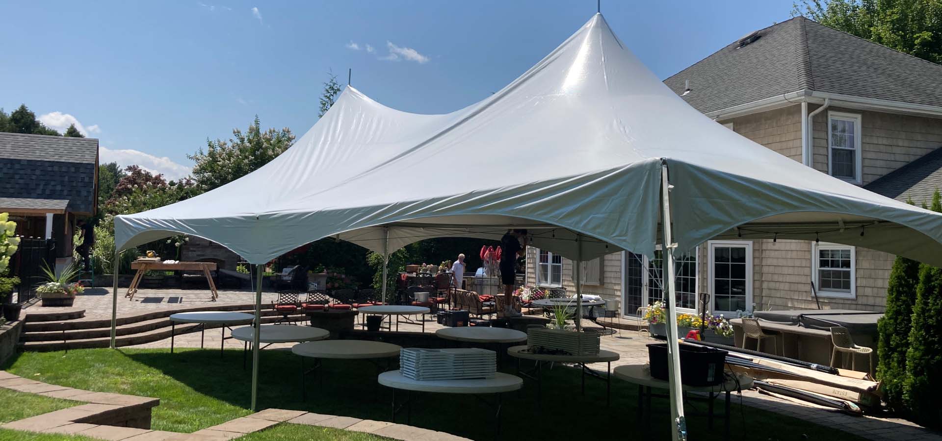 Above All Tent Rentals event